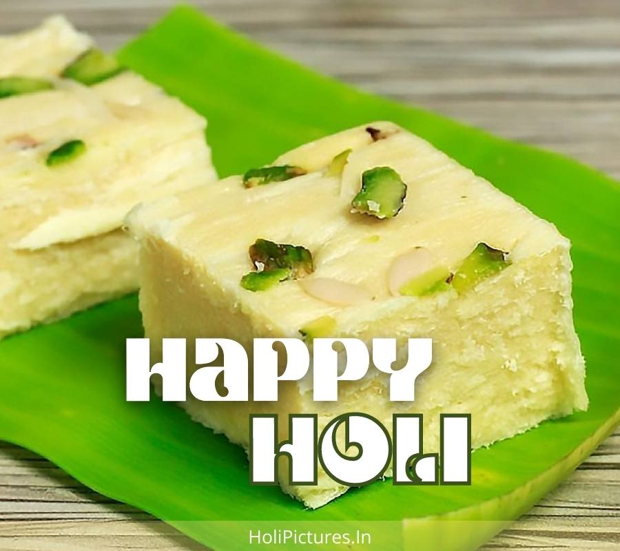 Happy Holi HD Pictures With Sweets Download