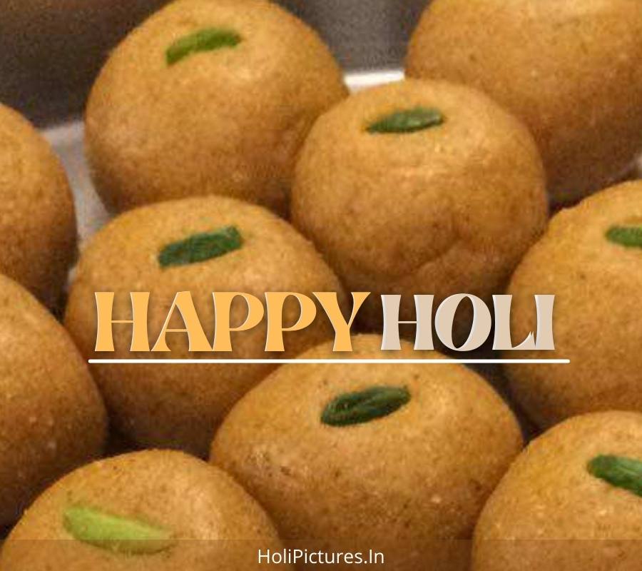 Happy Holi HD Images With Sweets Download For Facebook