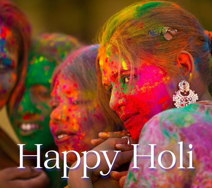 Happy Holi HD Images Ladki Ke Sath Download For Whatsapp