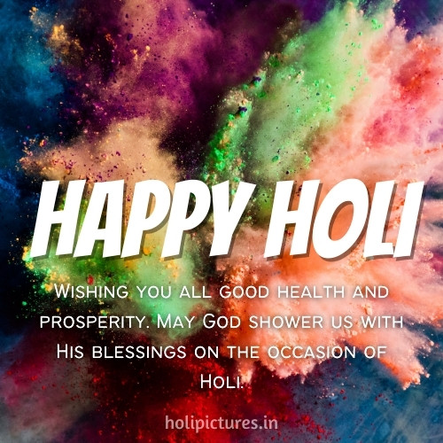 Happy Holi DP Thoughts Pic Facebook