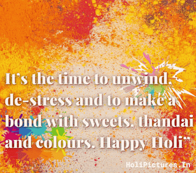 Happy Holi GIF Picture with Wishes